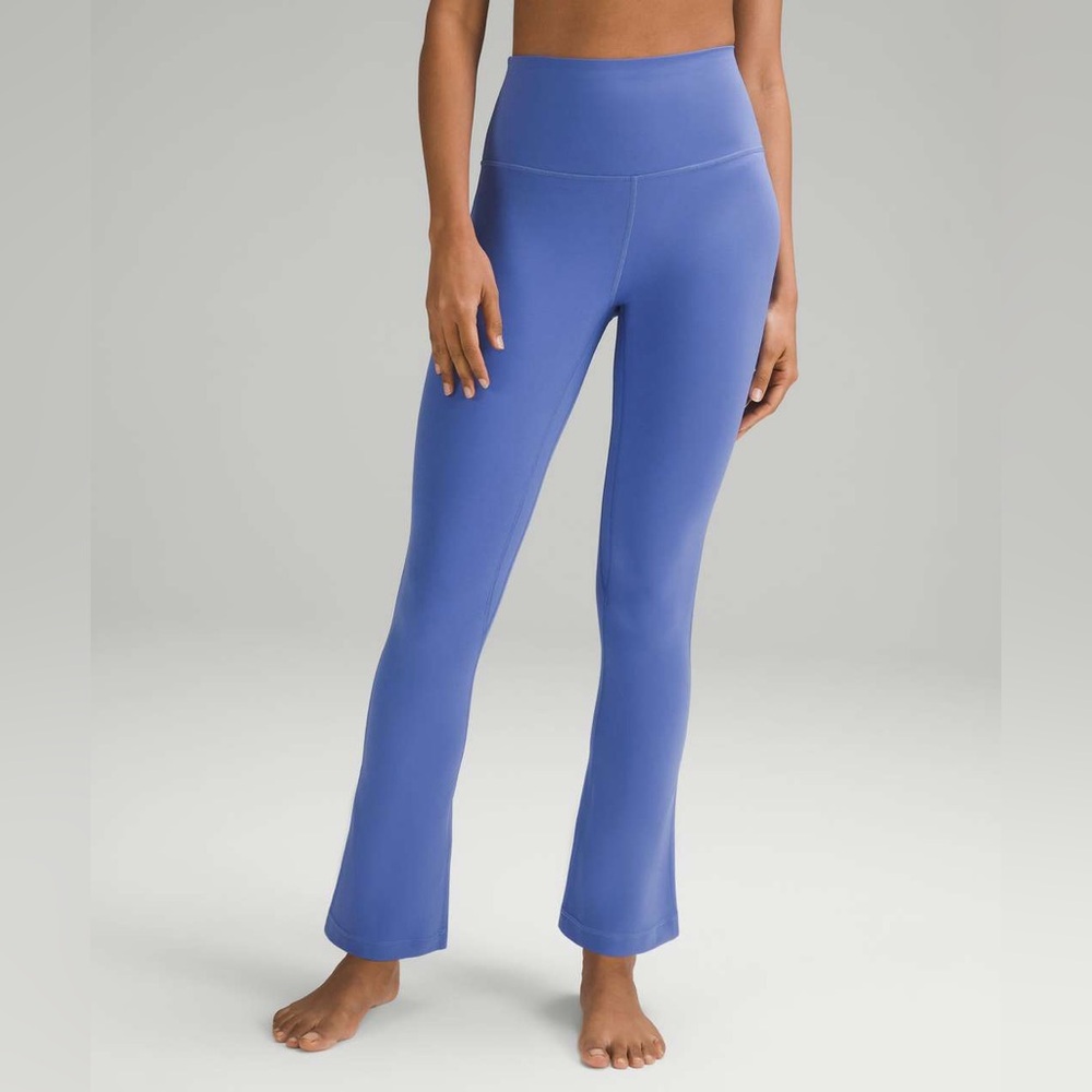 Lululemon Align High-Rise Mini-Flared Pant 28"
Wild Indigo. 
Size 8. 
Pristine.